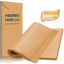 Craft Paper Kitchen Specialty Paper Bbq Set Parchment Baking Cooking Non-Stick Precut Unbleached Parchment Paper Sheets